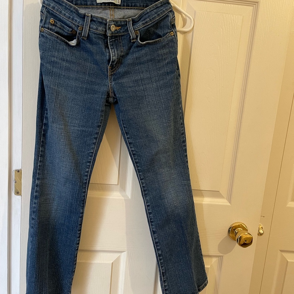 Levi's Women's Blue Ankle Jeans